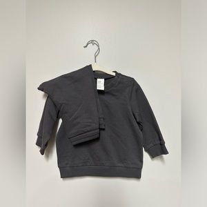 6-9m H&M Charcoal set